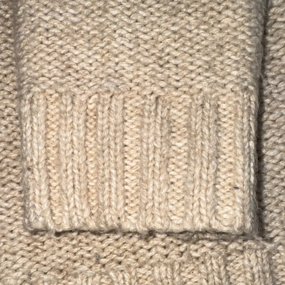 Ralph Lauren Women's Tan V-Neck Sweater - Picture 4 of 6